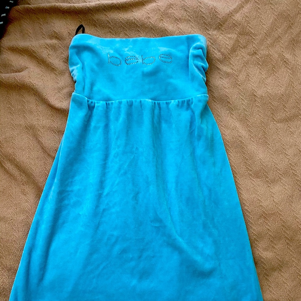Bebe terry cloth dress